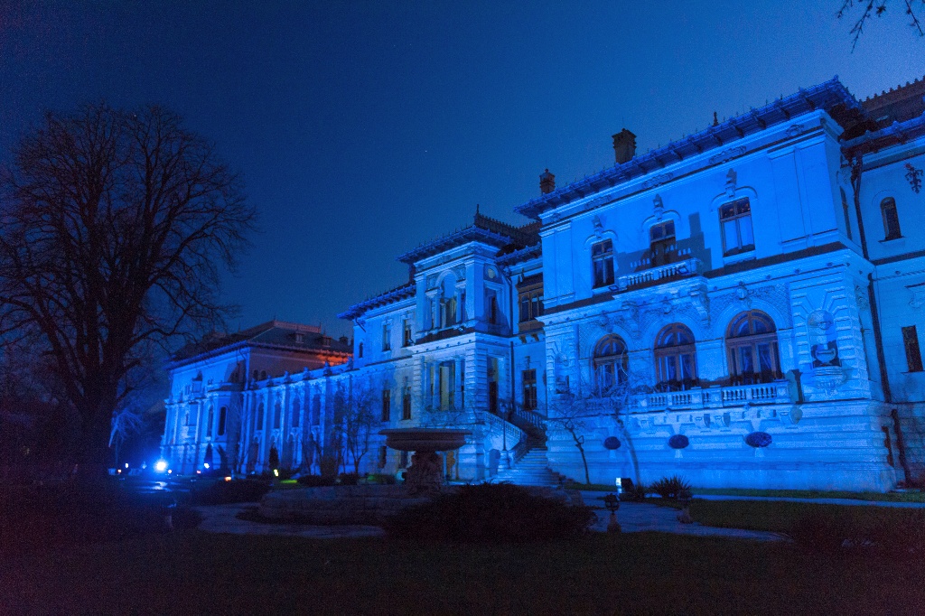 Palatul Cotroceni va fi iluminat in albastru, de Ziua Internationala de constientizare a autismului