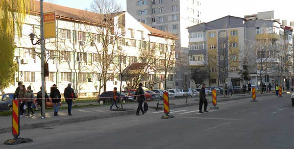 Asfaltari pe cele mai importante artere din Slatina