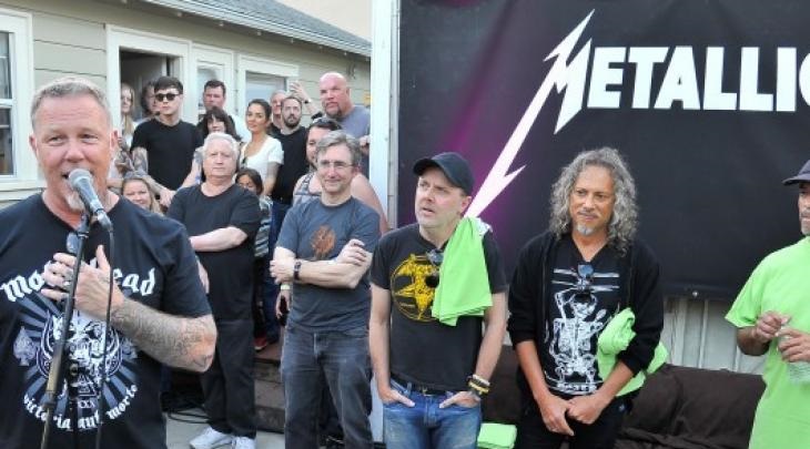 Metallica au vrut sa cumpere garajul in care au sustinut primele repetitii