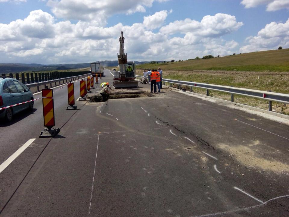 Licitatie pentru expertiza tehnica a tronsonului de pe autostrada Orastie – Sibiu