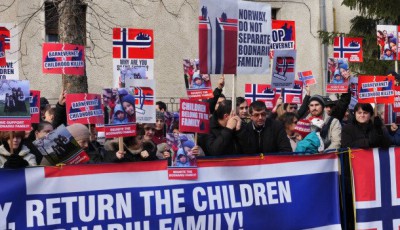 Marşuri de solidaritate faţă de familia Bodnariu