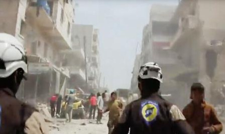 Spital bombardat de forțele guvernamentale