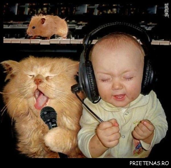 Muzica îi ajută pe bebeluși