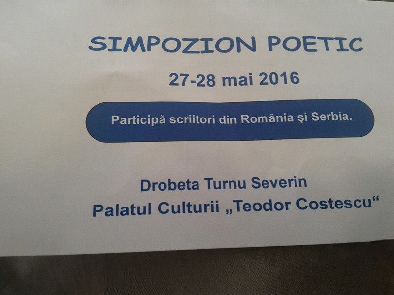 Simpozion poetic la Drobeta-Turnu Severin (foto)