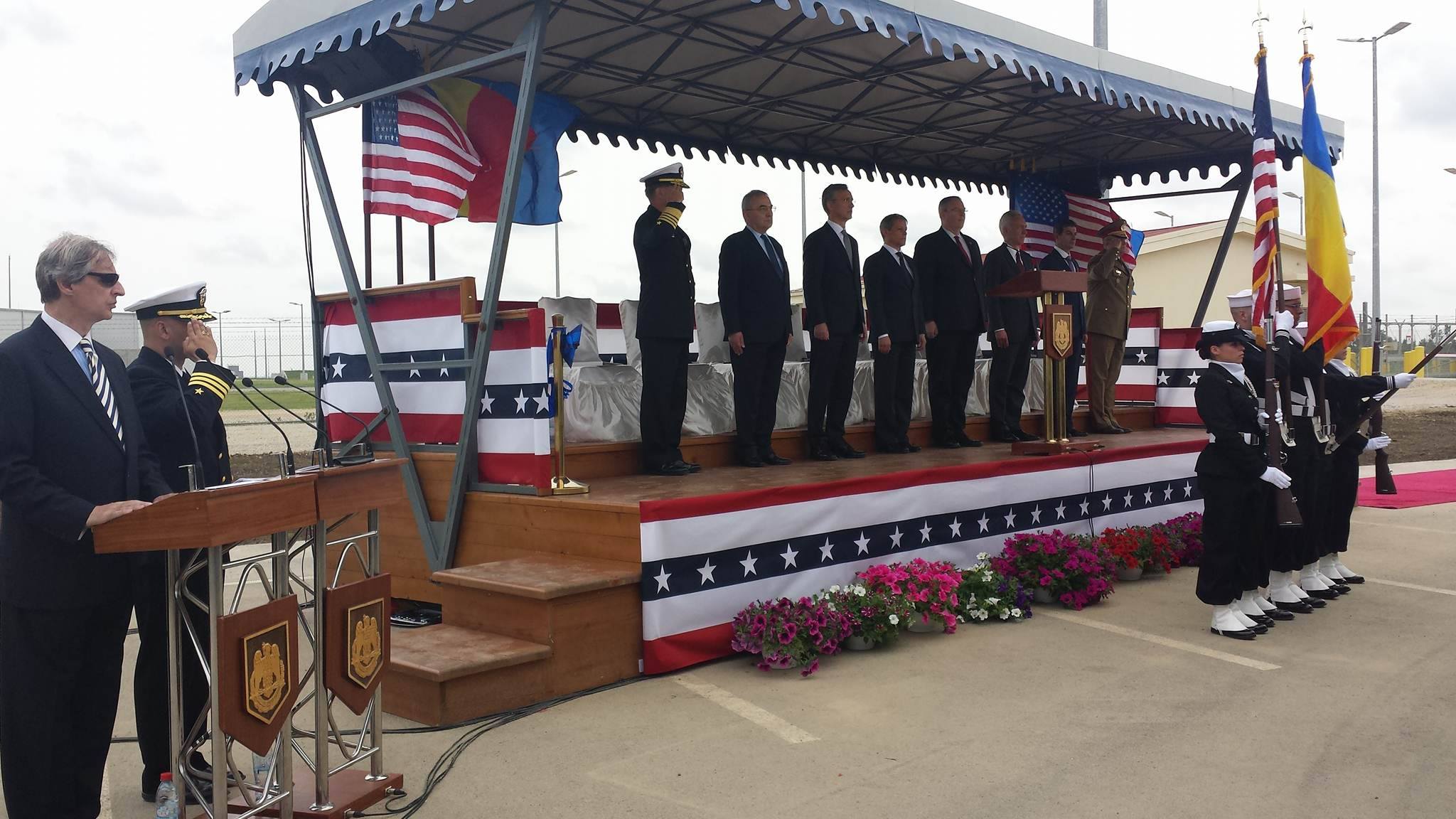 A inceput inaugurarea scutului antiracheta de la Deveselu!