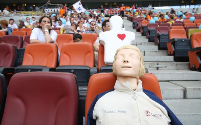 Amplu exerciţiu de resuscitare pe Arena Naţională