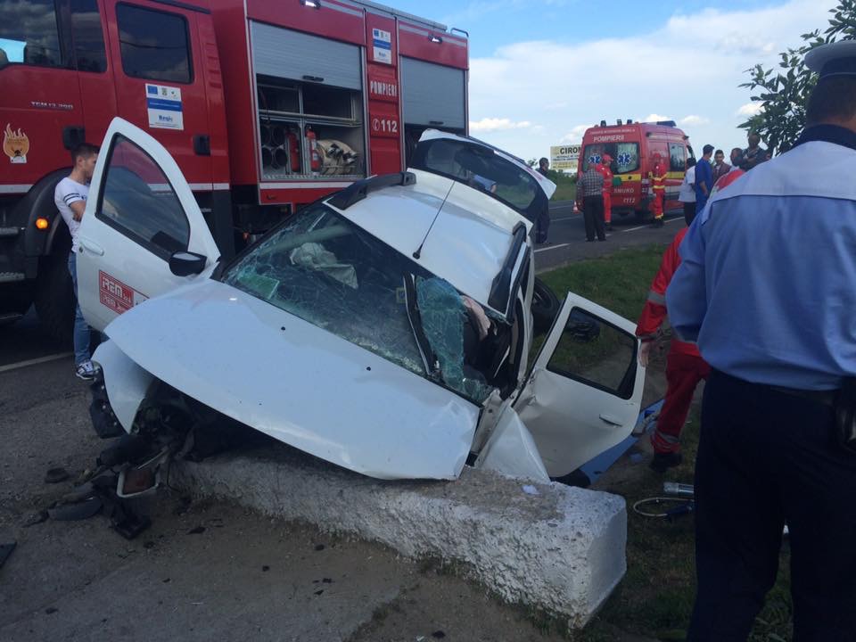 Accident pe DN6. Soferul a decedat!