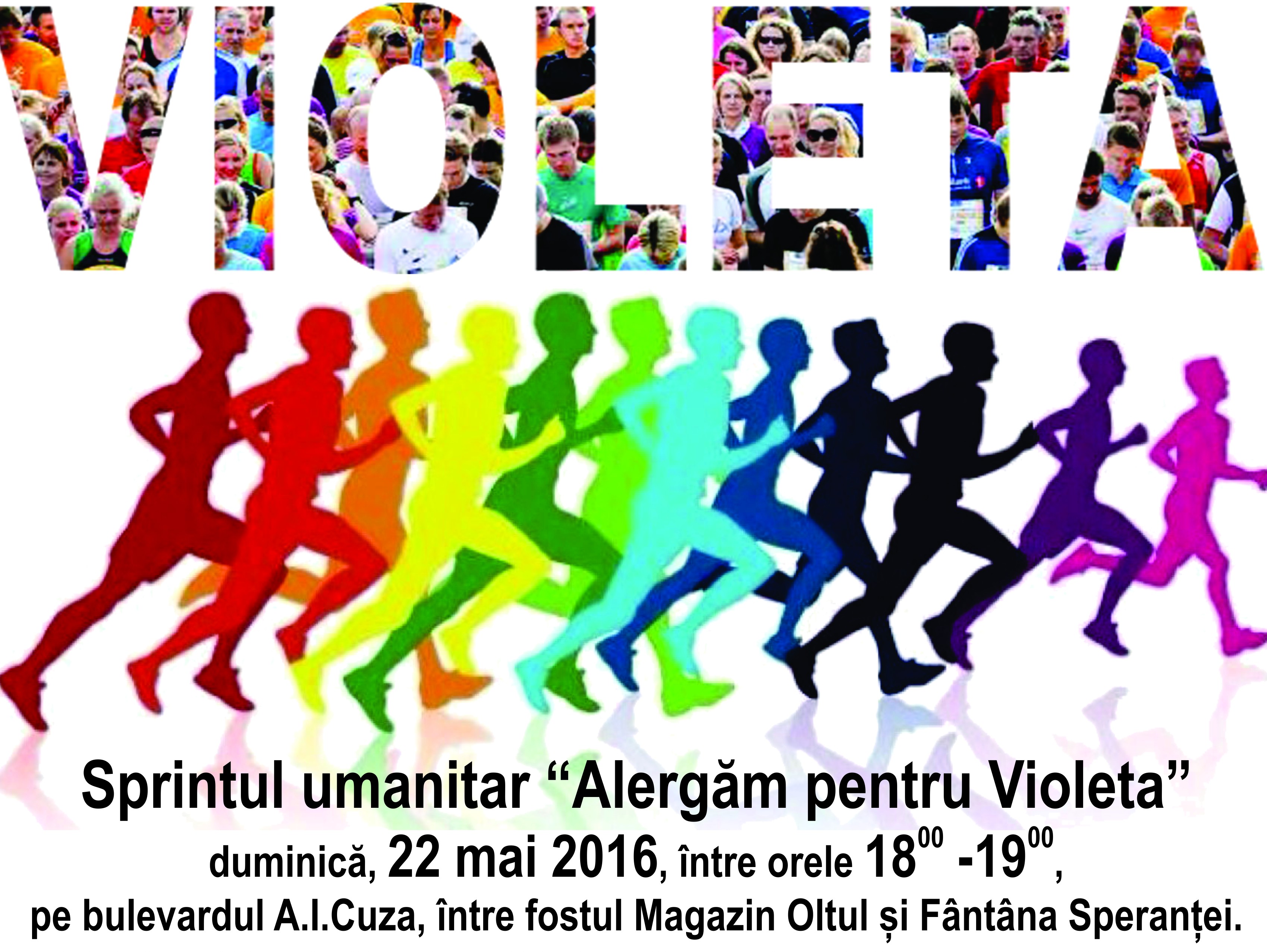 Să alergăm pentru Violeta!