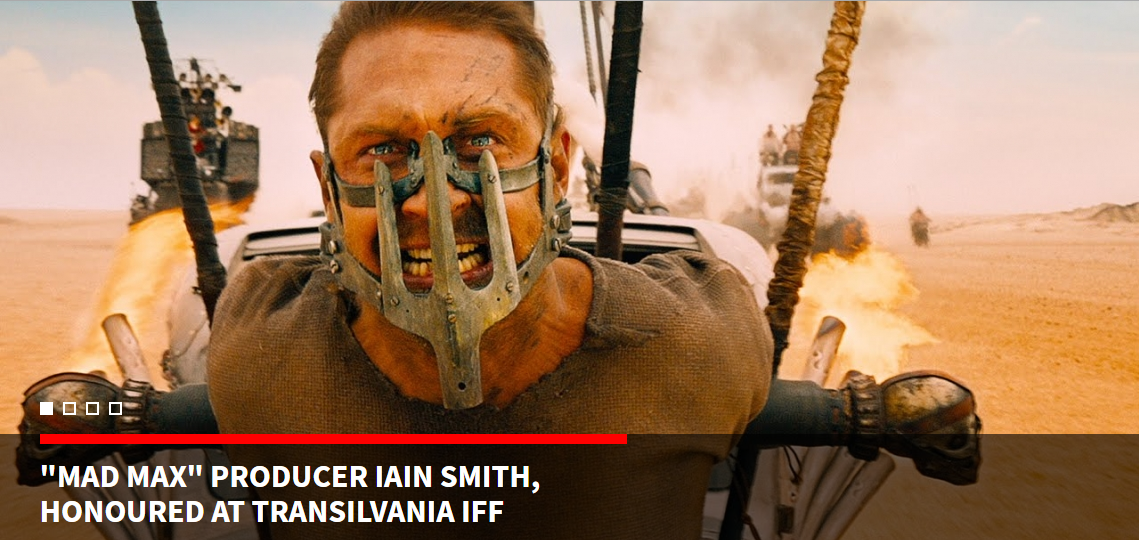 Producatorul „Mad Max”, Iain Smith, onorat la TIFF 2016