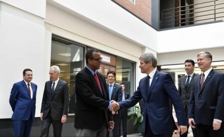 Dacian Ciolos, intalnire cu Mark Fields, CEO al Ford Motors