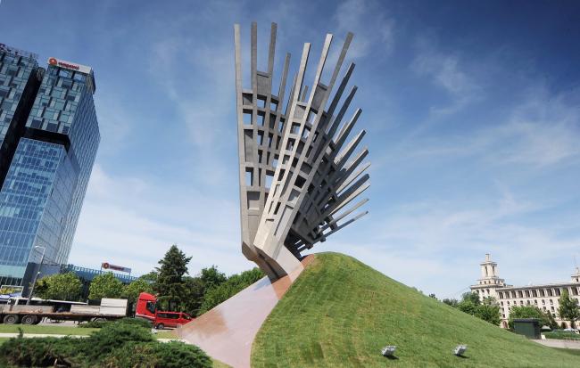 Monumentul „Aripi” a fost dezvelit (audio)