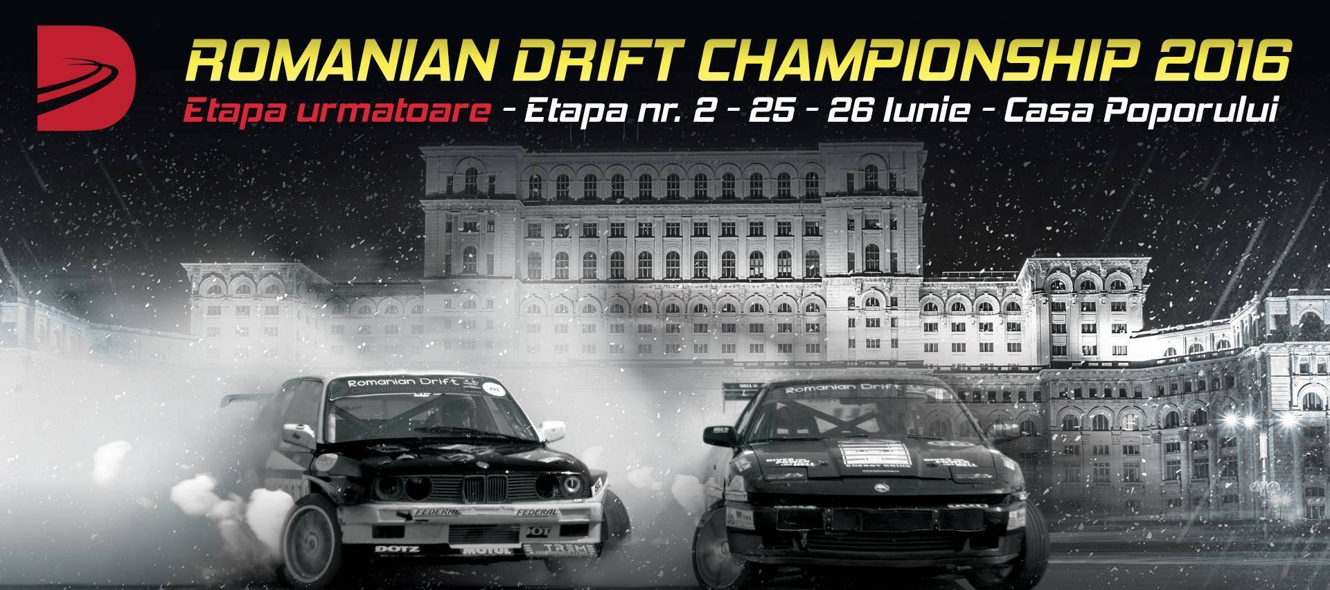 Cel mai mare eveniment de drift din Europa, weekendul acesta la Bucuresti!