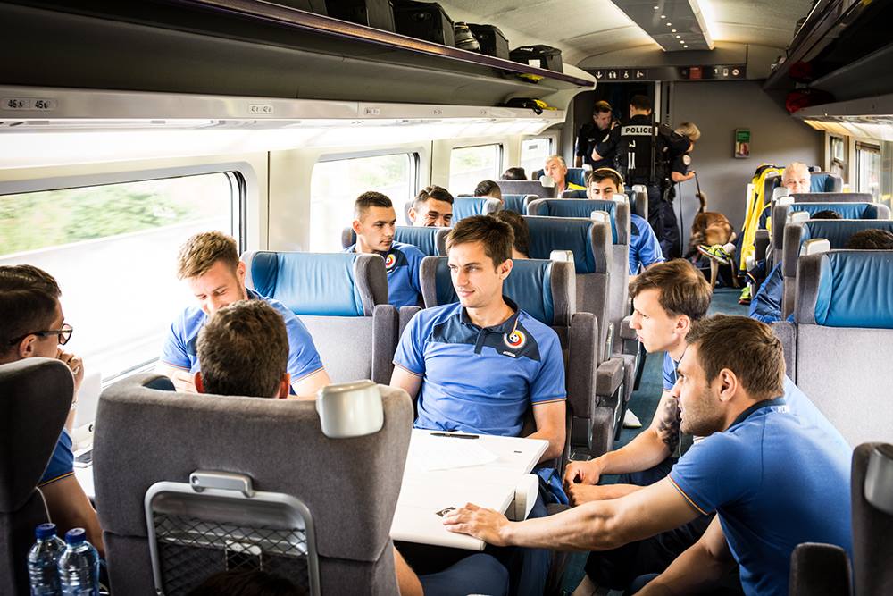 Tricolorii s-au dat cu TGV-ul (fotoreportaj)