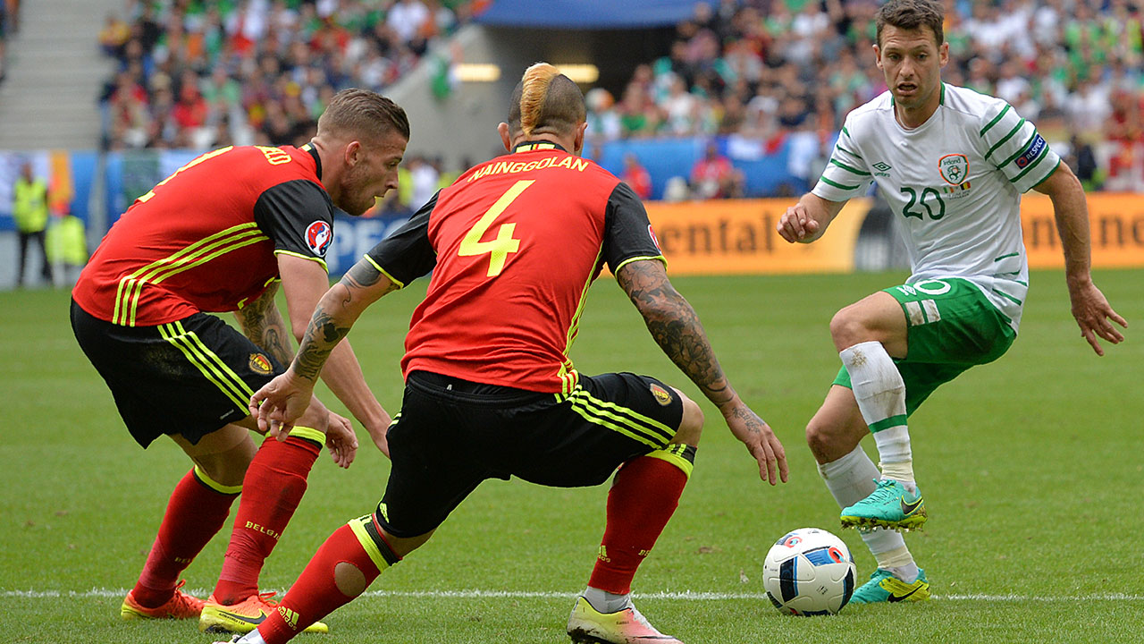 Belgia învinge la scor Irlanda