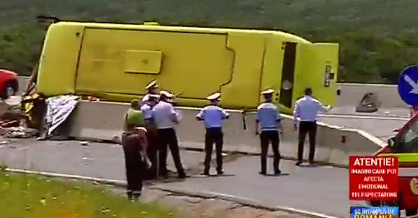 Grav accident la Perșani