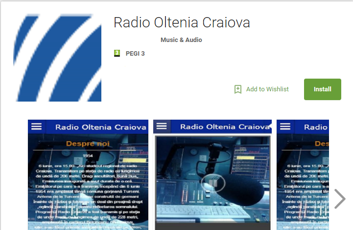 Acum ne asculti si pe telefon! Descarca aplicatia Radio Oltenia Craiova