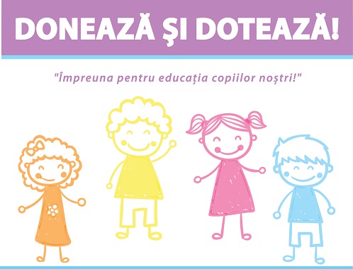 Donează și dotează o școală!