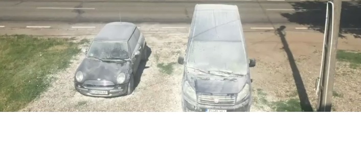 Maşinile unui fost candidat din Olt, incendiate