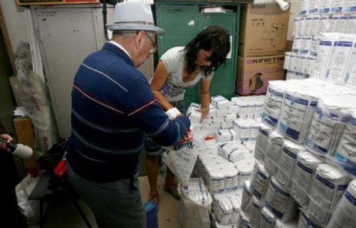 Începe distribuirea pachetelor cu alimente din fondurile bugetului local