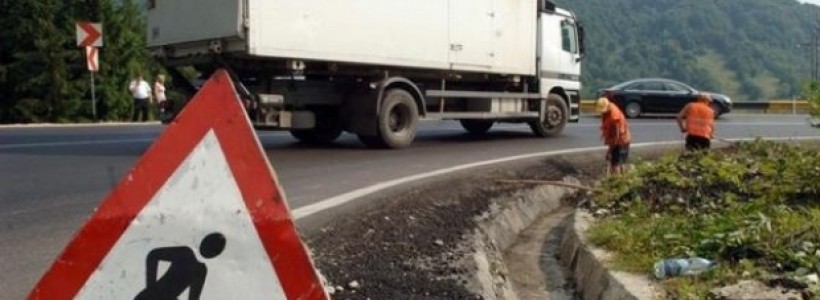 Lucrari pe DN7 Piteşti – Râmnicu Vâlcea