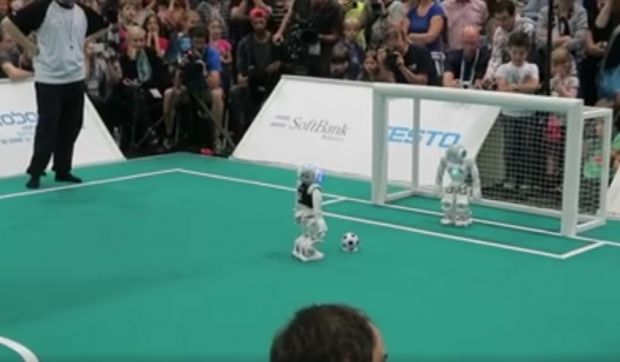 Germania a castigat campionatul mondial de fotbal intre roboti