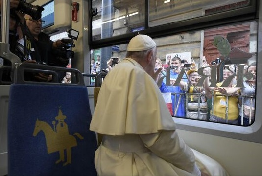 Papa Francisc în Cracovia