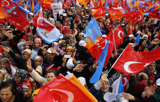 Mitinguri in Turcia pentru susținerea lui Erdogan