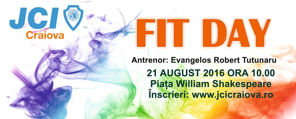 (Audio) Fit Day, duminica, in centrul Craiovei!