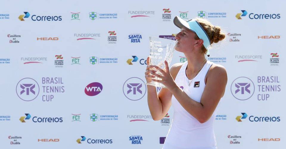 Irina Begu a castigat turneul de la Florianopolis!