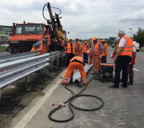 Se lucrează pe A 1, București-Pitești!