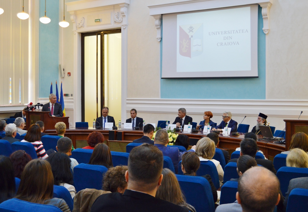 Ion Prioteasa, la deschiderea anului universitar