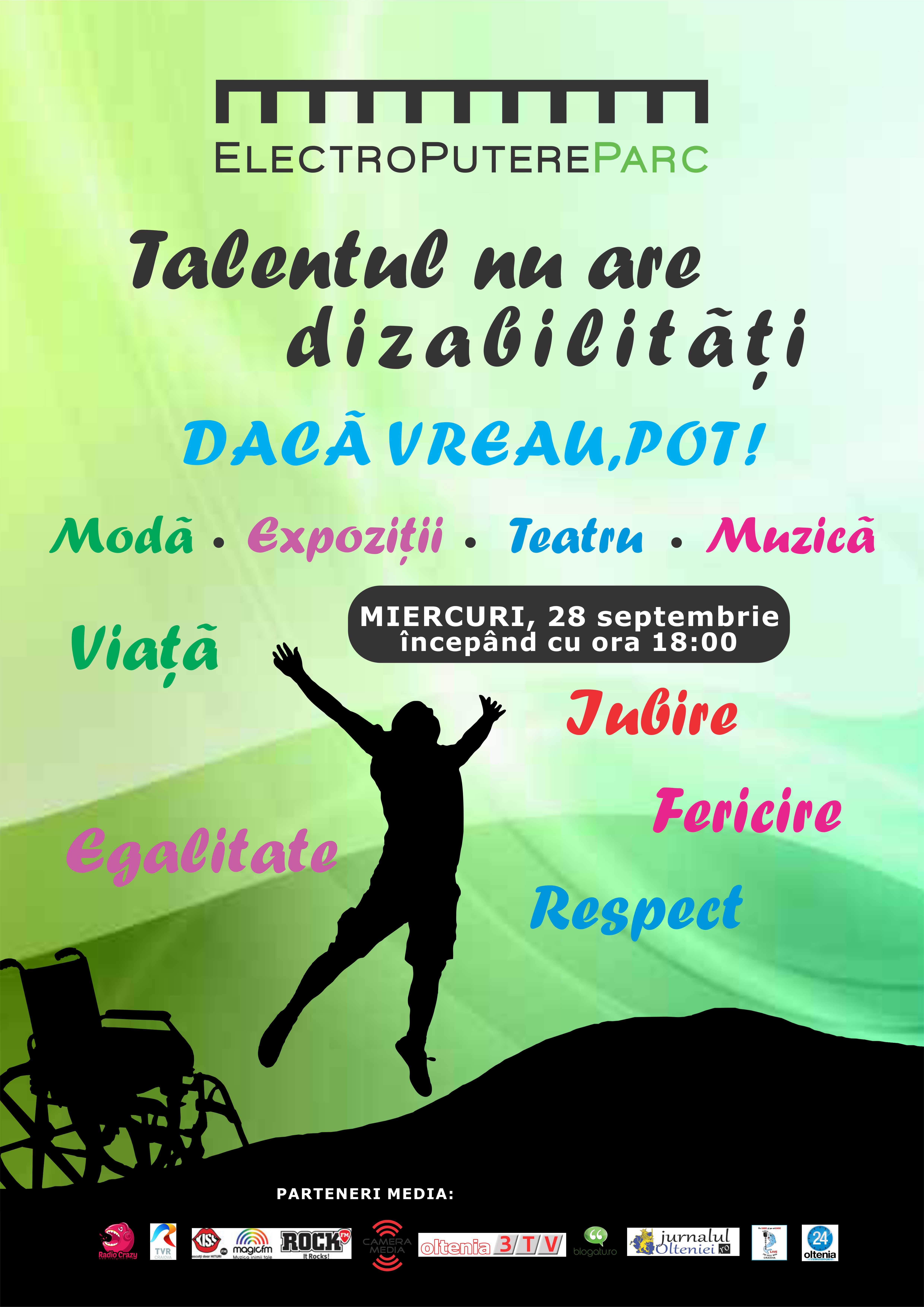“Talentul nu are dizabilitati” – primul eveniment din Craiova dedicat persoanelor speciale