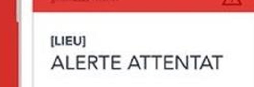 Alerta in centrul Parisului