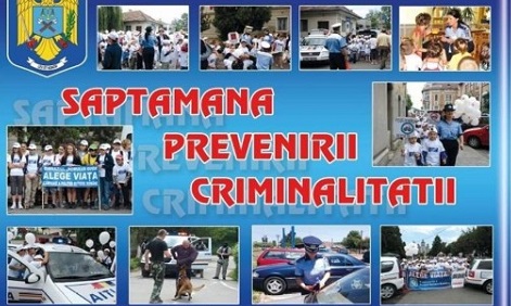 Săptămâna prevenirii criminalităţii (audio)