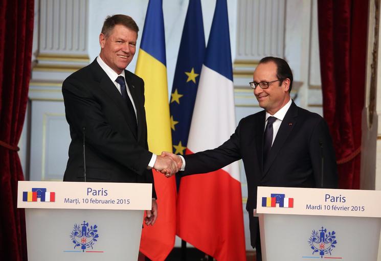 Președintele Franței, la București