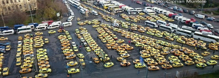 Transportatorii au rămas în stradă