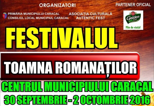 „Toamna Romanaţilor”, la Caracal