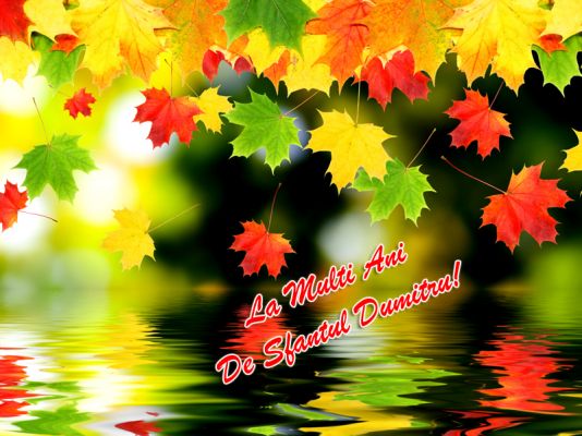 La multi ani, de Sfantul Dumitru!