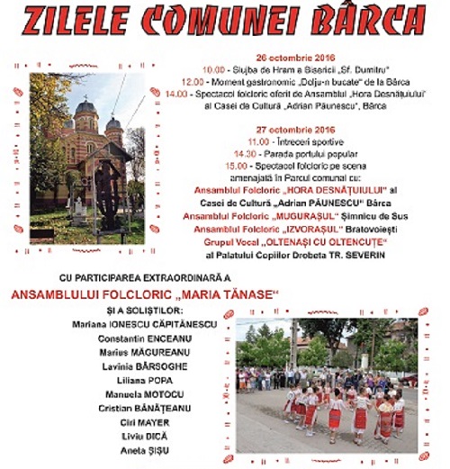 Zilele comunei Bârca