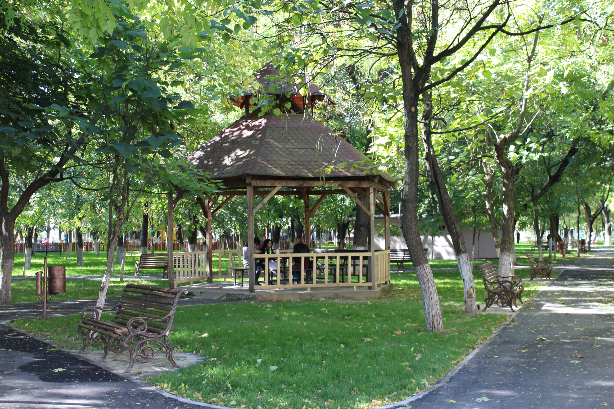 Noua față a Parcului Pușkin