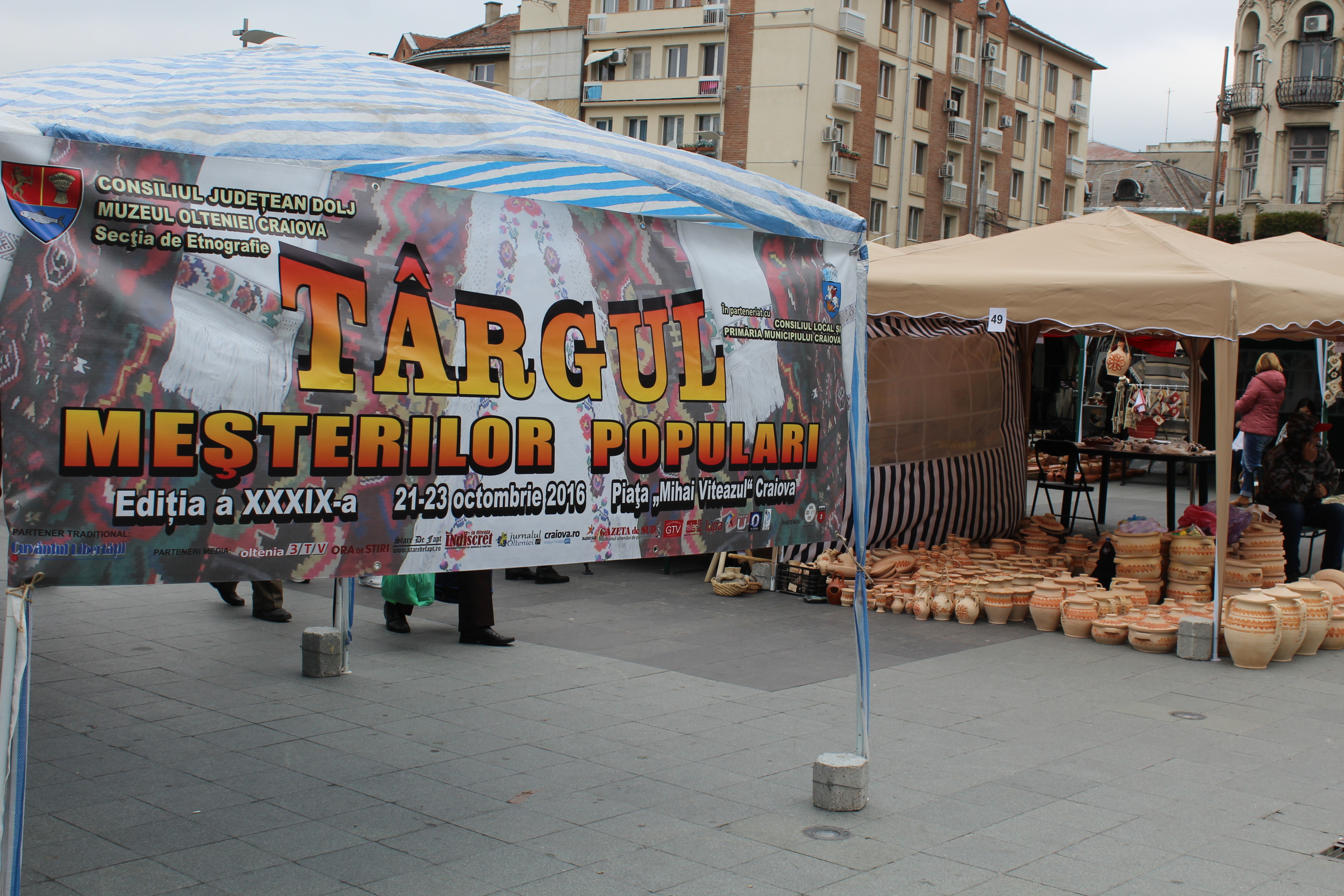 S-a deschis ediția a XXXIX-a a Târgului Meșterilor Populari