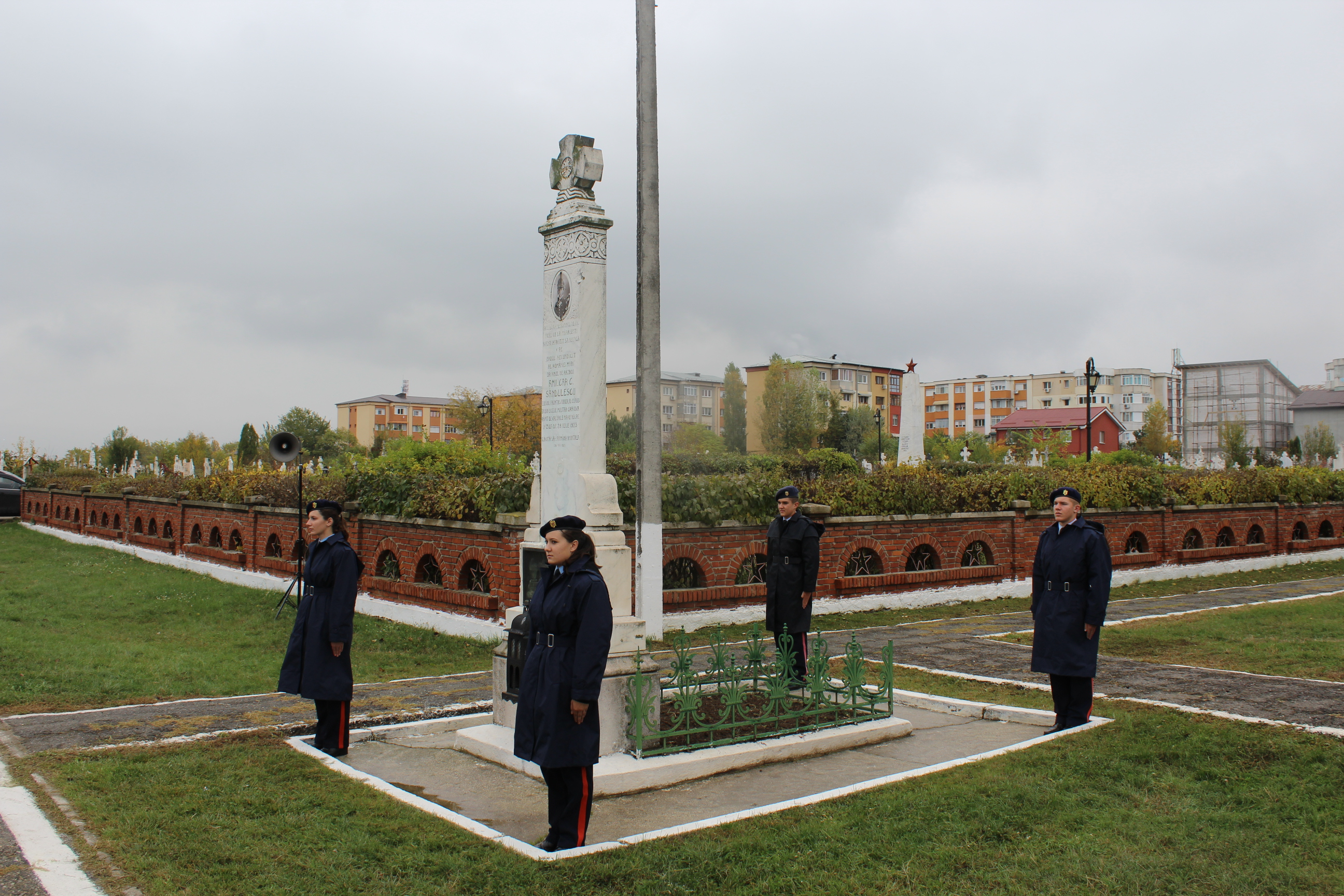 (Foto+Audio) Amilcar Săndulescu comemorat de Colegiul Militar „Tudor Vladimirescu”