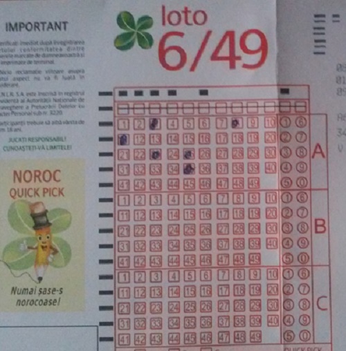 Loto. Extragerea de duminică