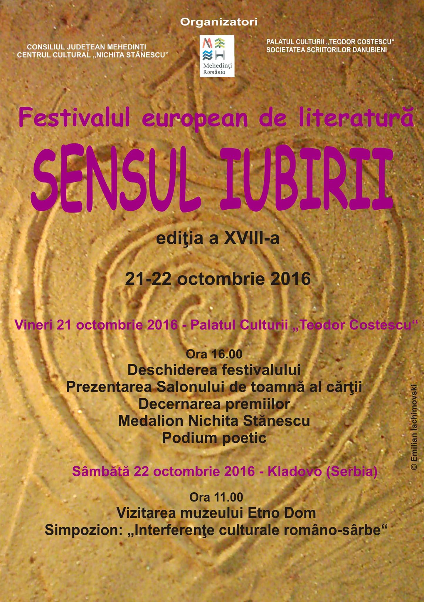 Festivalul European de Literatura “Sensul iubirii”