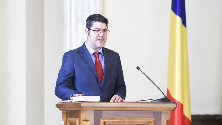 Dragoș Cristian Dinu a depus azi jurământul