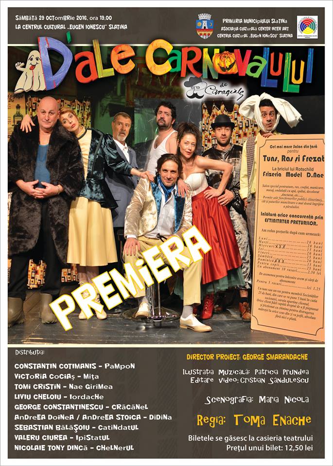 Bebe Cotimanis in ”D’ale carnavalului” – la Slatina