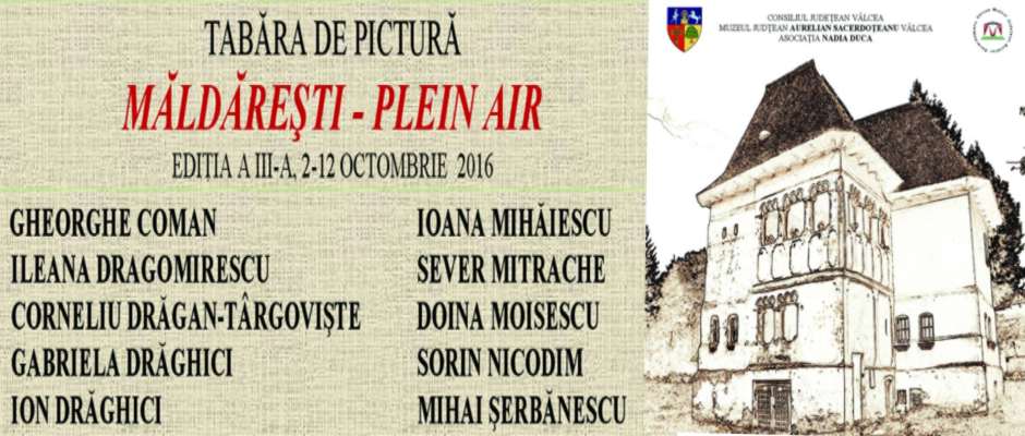 Tabăra de creație „Măldăreşti plein-air”, la final