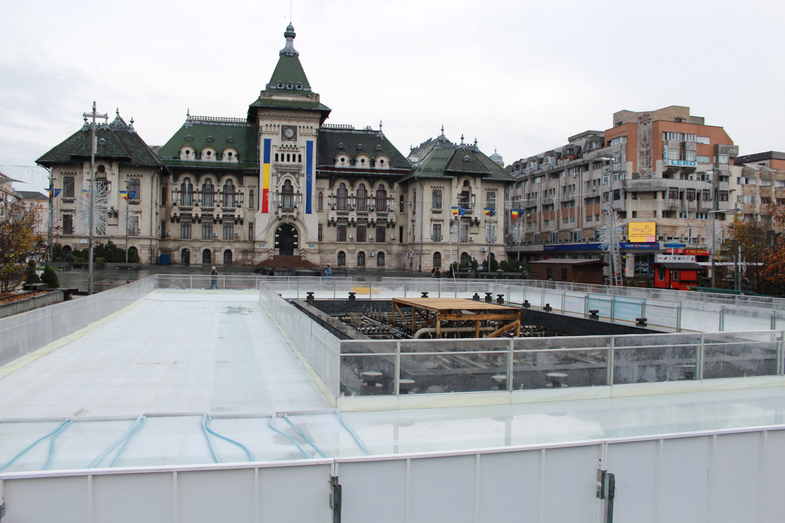 Se deschide patinoarul din Centrul Craiovei