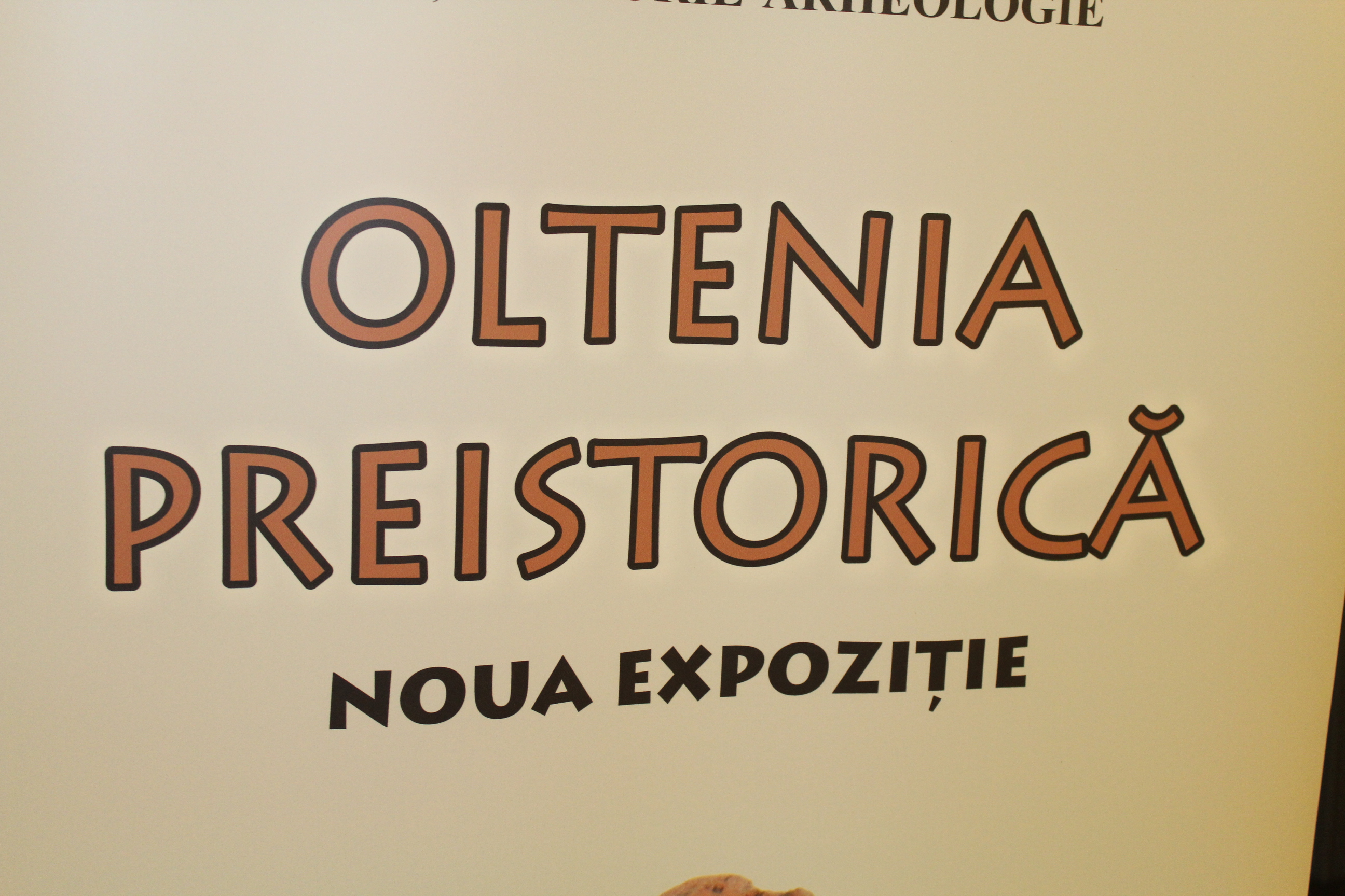 (audio+foto) S-a deschis Expoziția permanentă “Preistoria Olteniei”