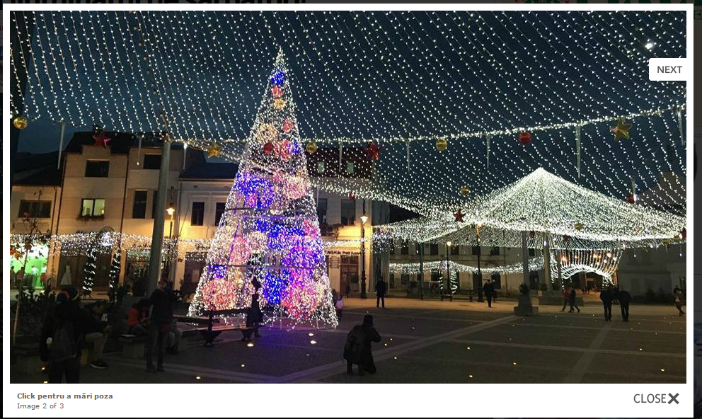 Craiova de poveste! S-au făcut probele la iluminatul de sărbători! (foto)